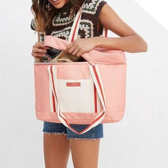 L*Space Coastal Insulated Cooler Bag EUC - Picture 1 of 9